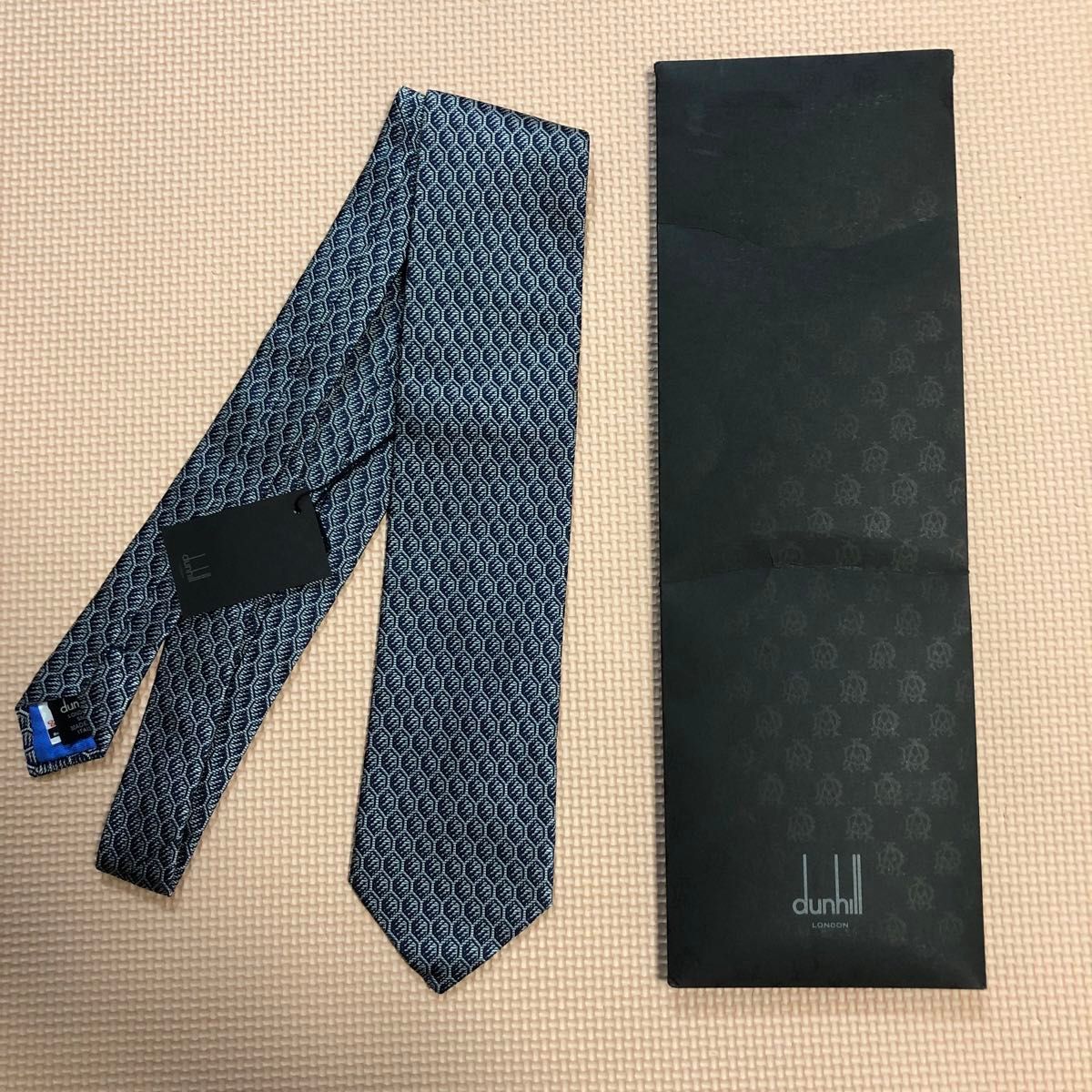 限定品 未使用 タグ付 ダンヒル ネクタイ サッカー日本代表 サムライ