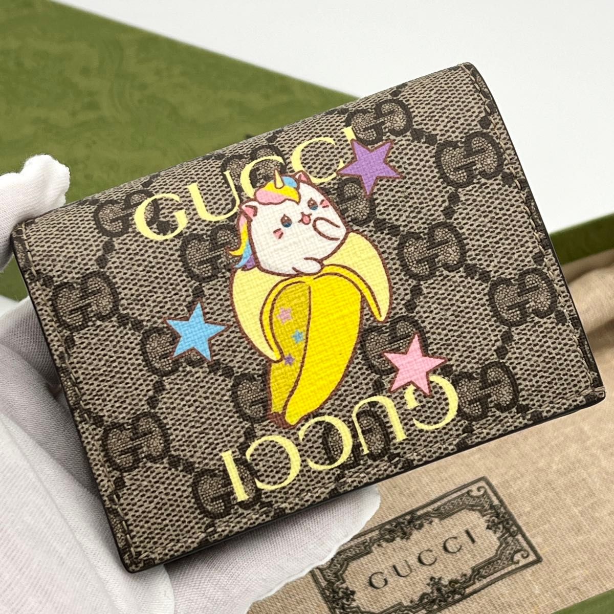鑑定済 GUCCI ばなにゃ 折り財布 コラボ｜Yahoo!フリマ（旧PayPayフリマ）