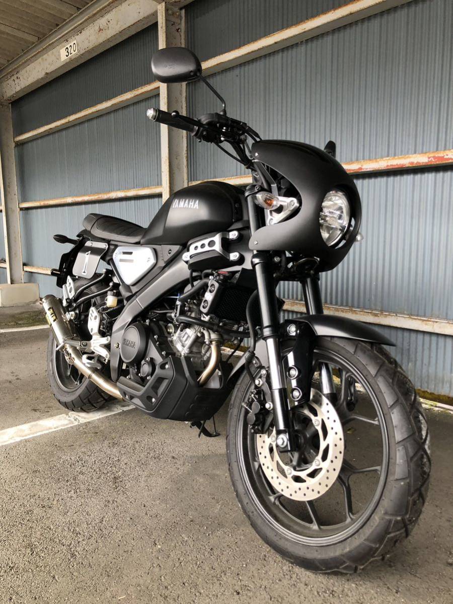 ヤマハ純正 XSR125・XSR155用 ビキニカウル＋ビキニカウルステー
