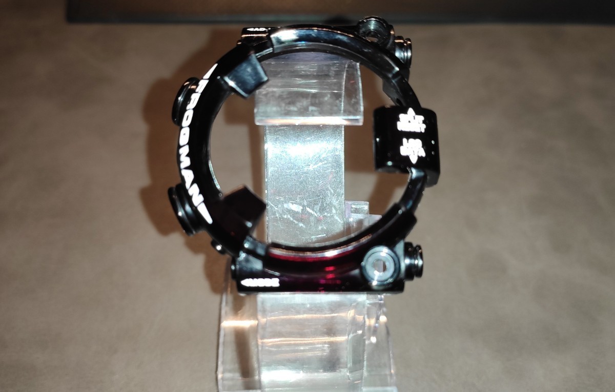 CASIO G-SHOCK FROGMAN ベゼル バンド セット つや有りブラック DW