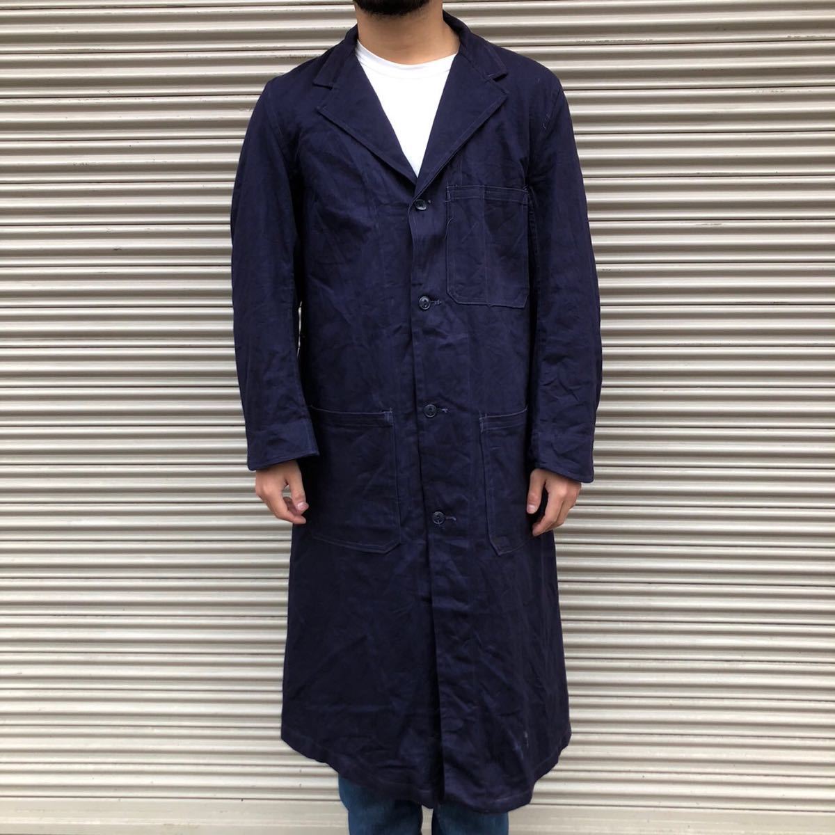 希少 60s ユーロ ワークコート ダスター ダスト ショップ コート
