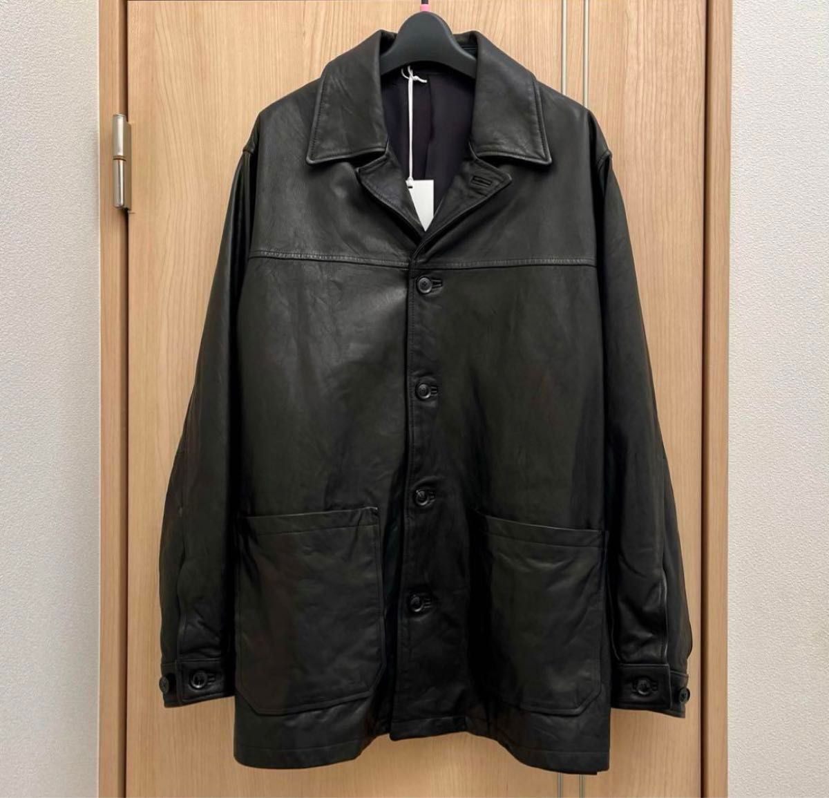 yoke GOAT LEATHER CAR COAT 24ss｜Yahoo!フリマ（旧PayPayフリマ）