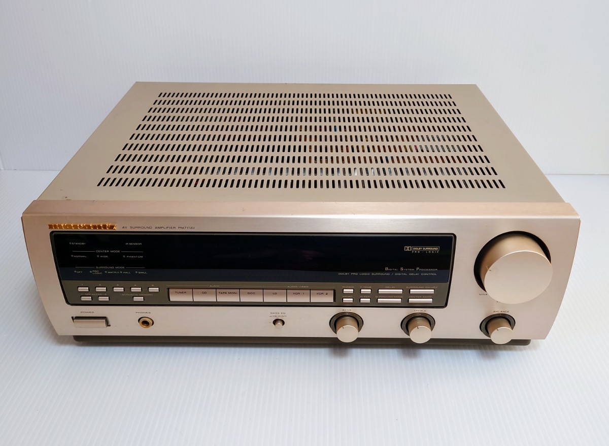 Yahoo!オークション - ジャンク品 marantz AVアンプ PM711AV