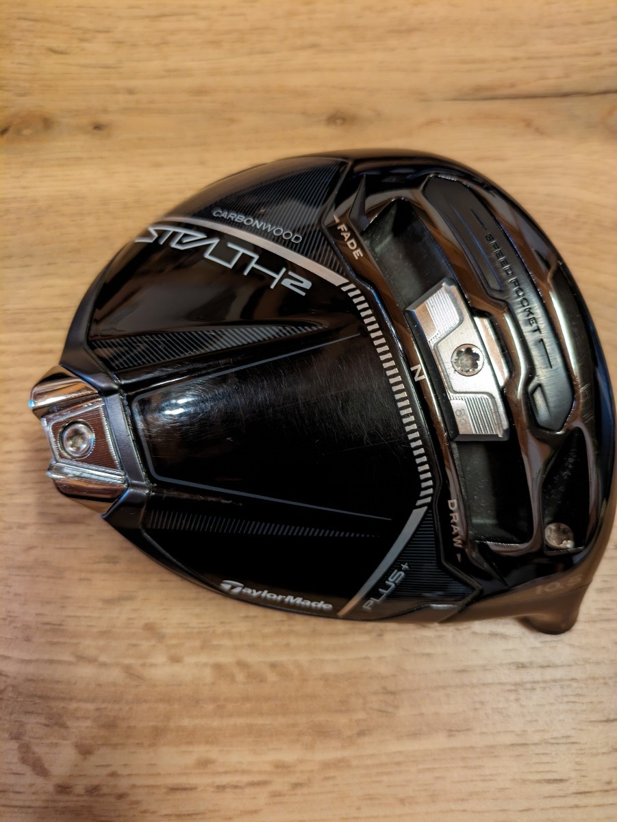 ステルス2プラス ドライバー 10.5度ヘッドのみヘッドカバー付き