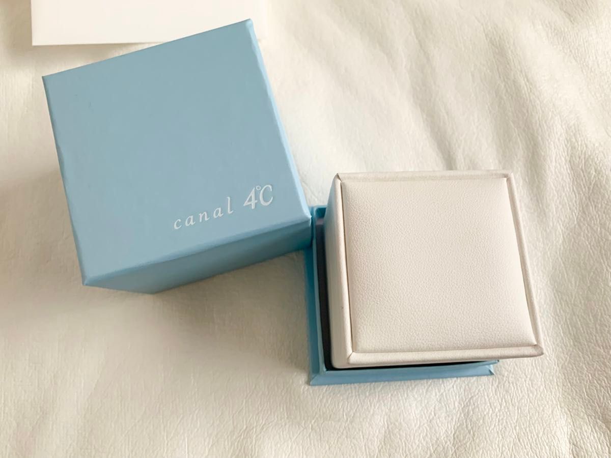 美品】canal 4℃ カナル4℃ ペアリング 指輪 K10 お揃い ペアルック