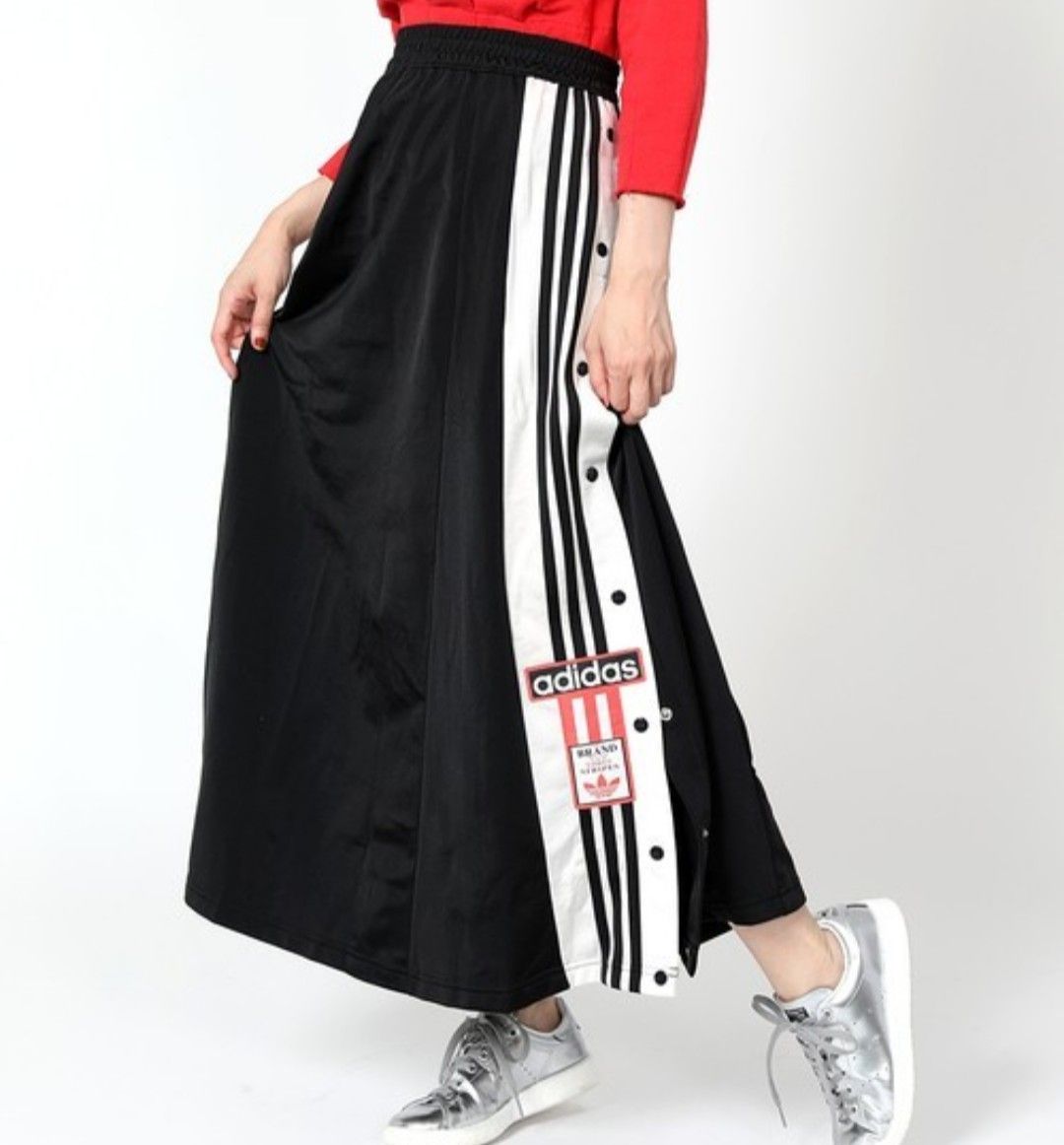 adidas originalsアディダス adibresk skirt アディブレイク マキシ