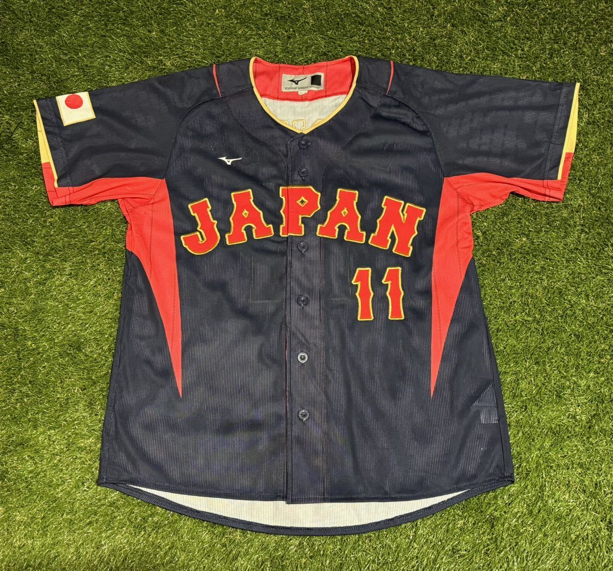 新品未使用】侍ジャパンダルビッシュ有wbcユニフォーム背番号11サイズM