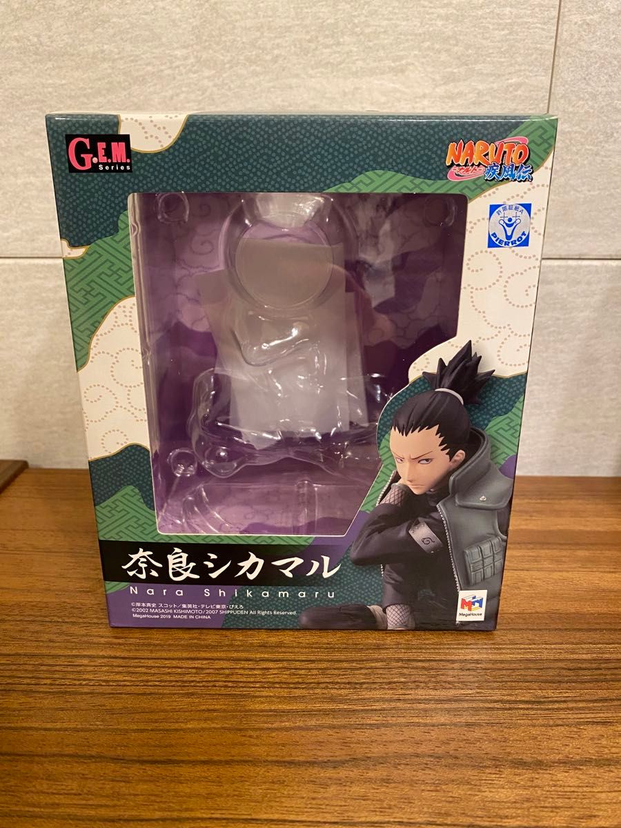 中古 メガハウス G E M シリーズ NARUTO 奈良シカマル フィギュア疾風