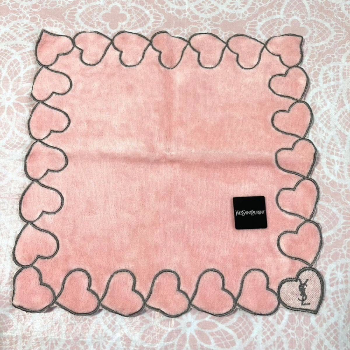 新品/イヴサンローラン/タオルハンカチ/正規品/未使用/YVES SAINT