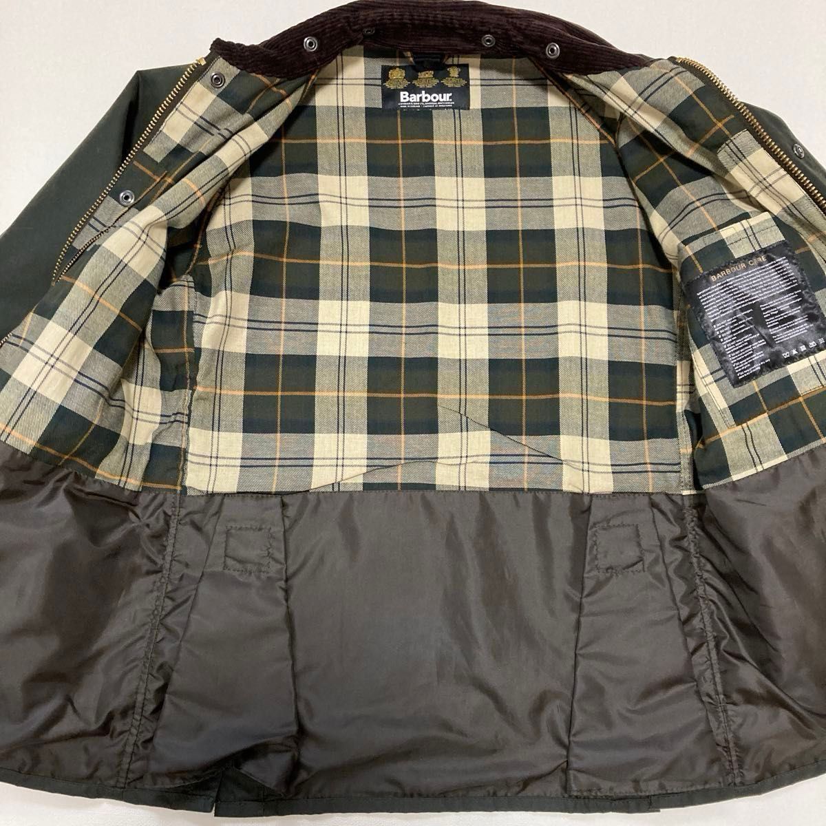 バブアー Barbour オイルドジャケット 英国製 BEDALE SL ビデイルSL 36