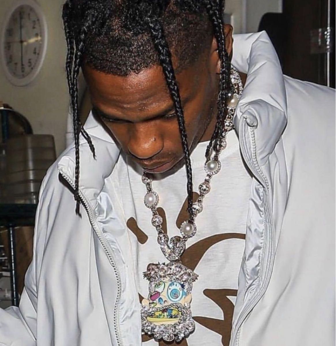 Travis Scott ブリンブリン ジーザス ネックレス トラヴィススコット