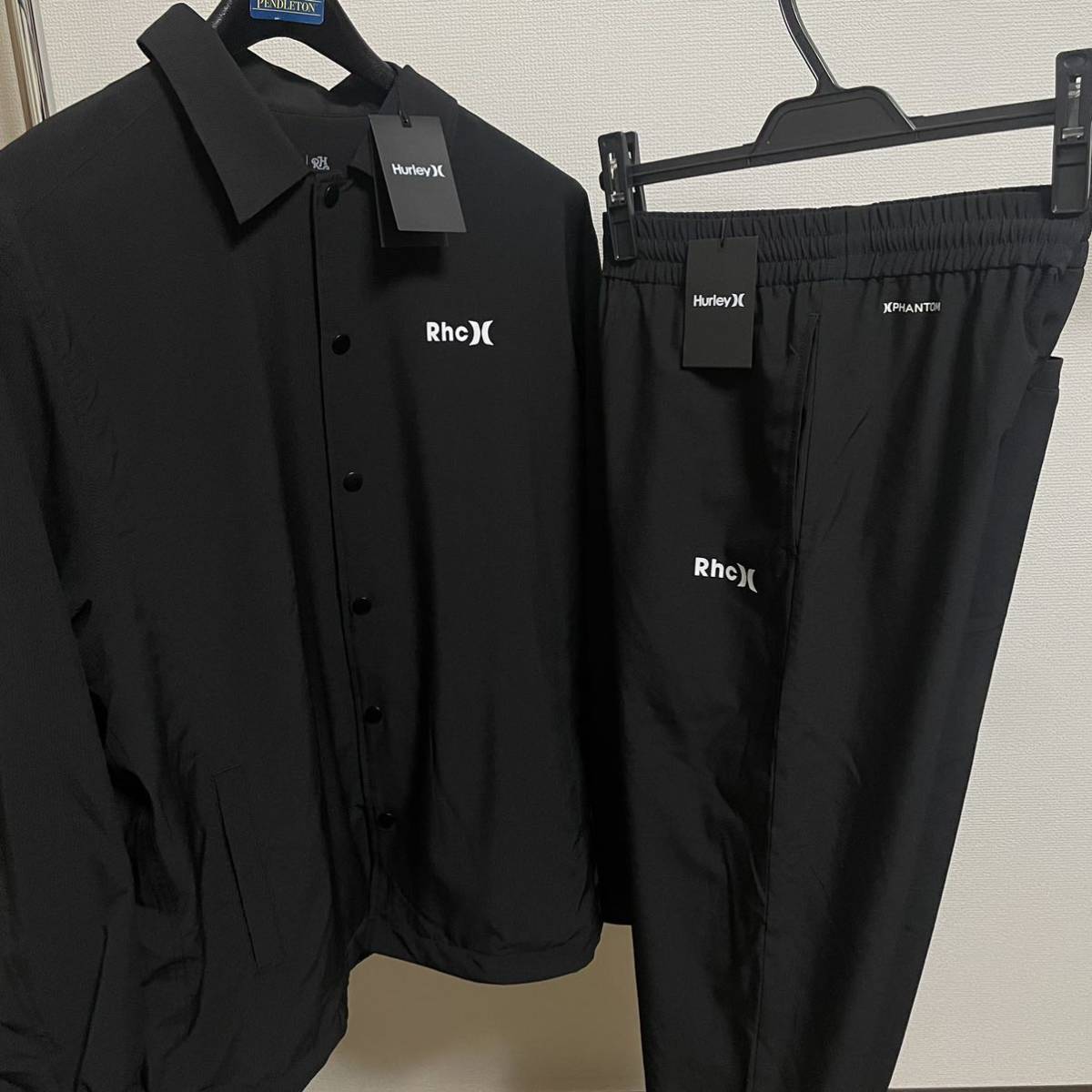 RHC × Hurley【Phantom Coach Jacket＋Phantom Nylon Pants】RHC