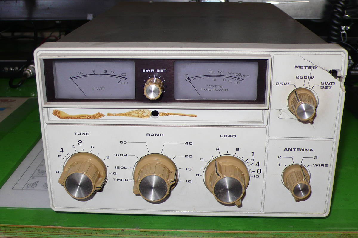 YAESU アンテナチューナー FC-107 YAESU FC-107 アンテナチューナー