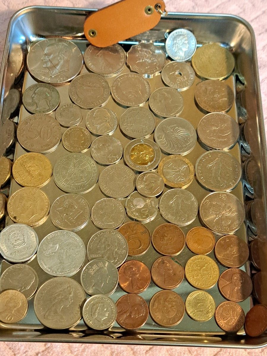 いろんなメダルいろんなコインまとめ 外国コイン 銅貨 古銭 海外