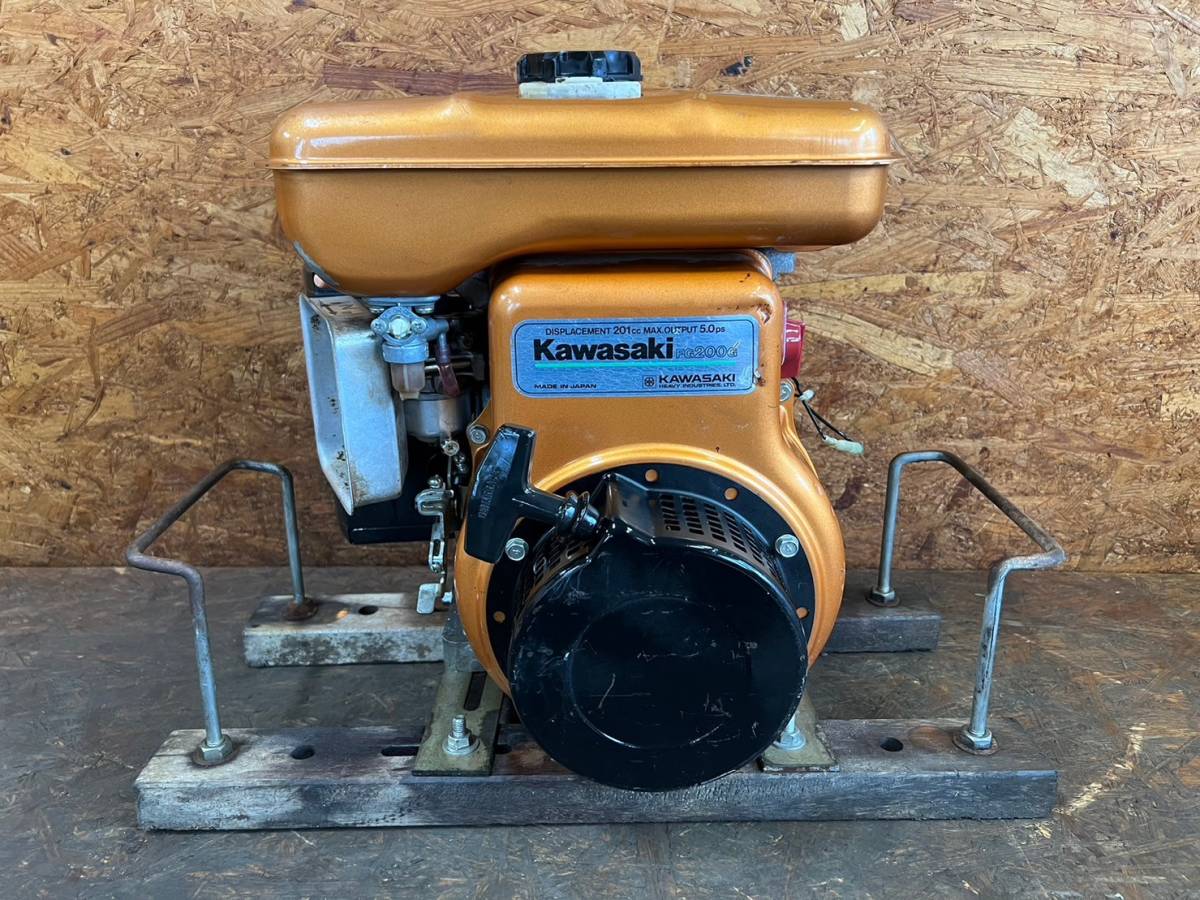 ミ*コ様 KAWASAKI カワサキ ガソリンエンジン FG200G 最大出力5 Yahoo
