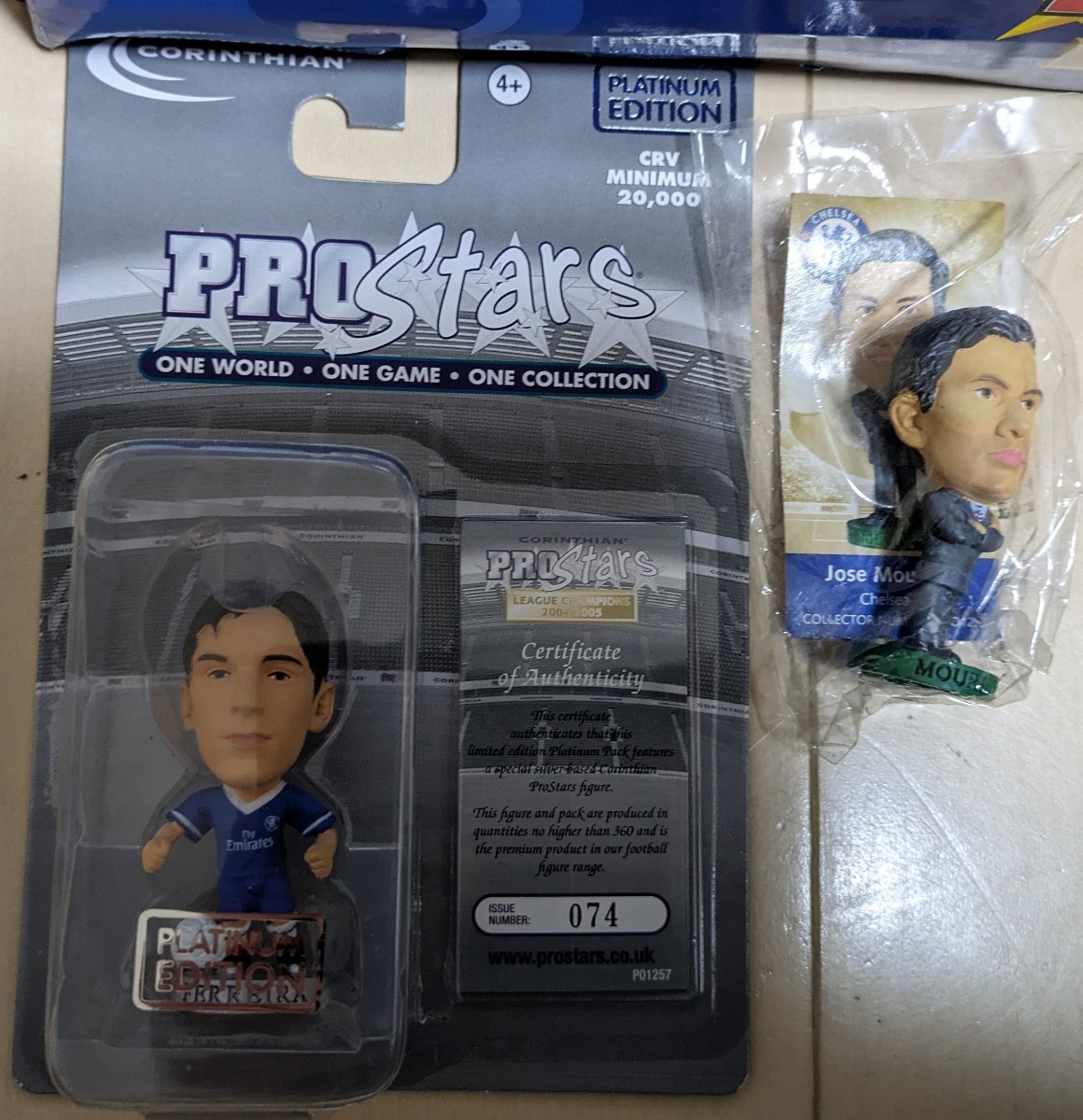 サッカーフィギュア セレブレーションパック コリンシアン prostars 激