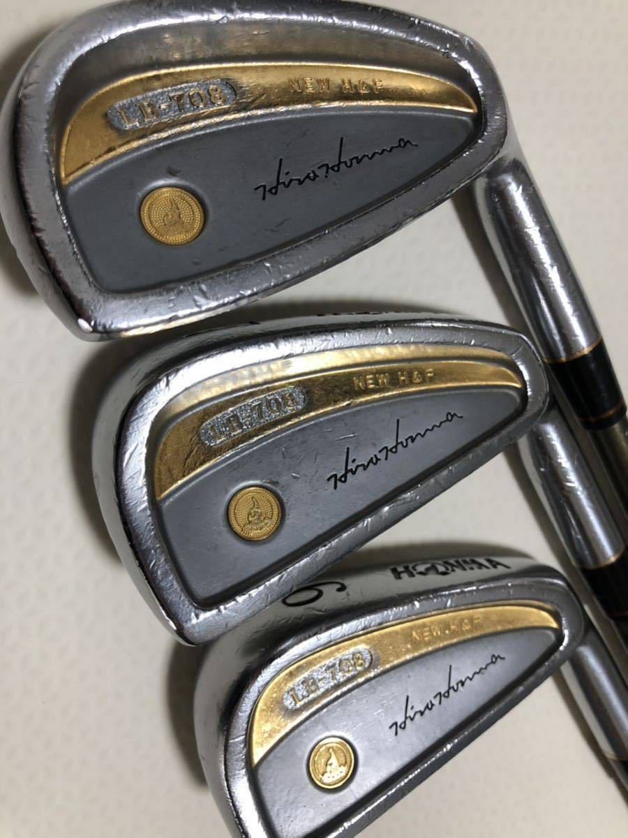 ホンマ 希少 LB-708 K24 金モグラ 4星 GOLD 10本セット HONMA｜Yahoo