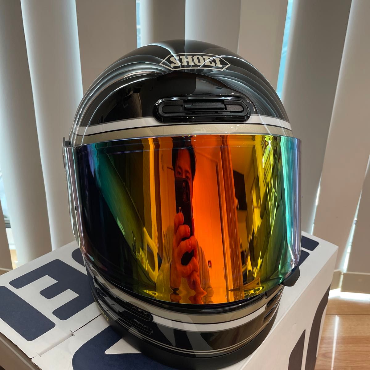 L】新品 SHOEI Glamster Bivouac ショウエイ グラムスター ビバーク