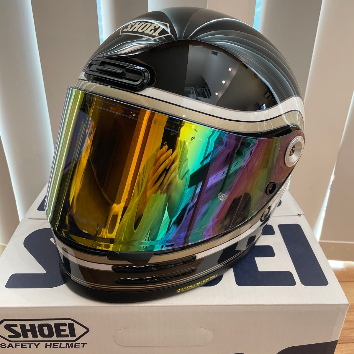L】新品 SHOEI Glamster Bivouac ショウエイ グラムスター ビバーク