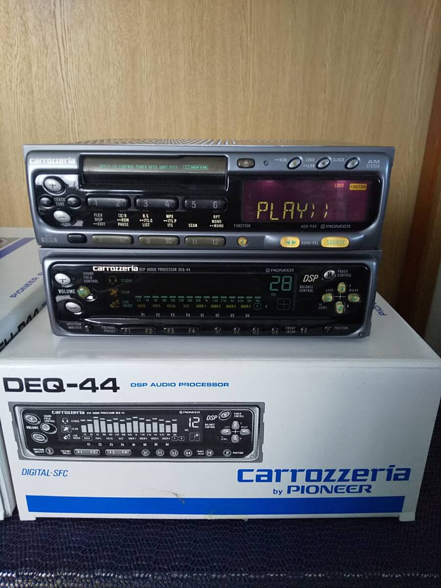 Yahoo!オークション - Carrozzeria Pioneer DEQ-44 DSP KEH-P44 カセッ