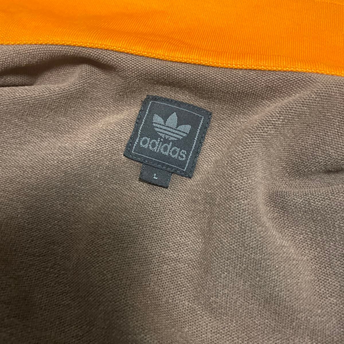 adidas アディダス ジャージ 超人気配色 茶色 ブラウン オレンジ 国旗