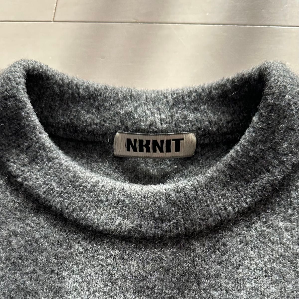 nknit ハートパターンニット グレー｜Yahoo!フリマ（旧PayPayフリマ）