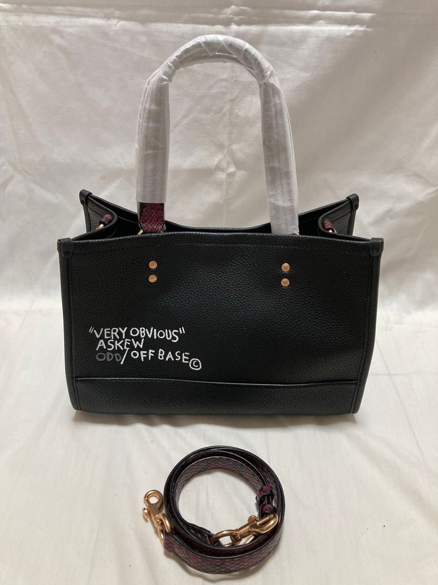 COACH コーチ C5661 ハンドバッグ/トートバッグ コーチxバスキア