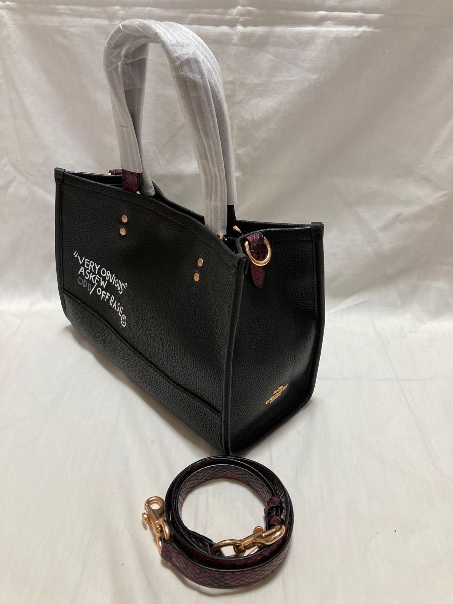 COACH コーチ C5661 ハンドバッグ/トートバッグ コーチxバスキア