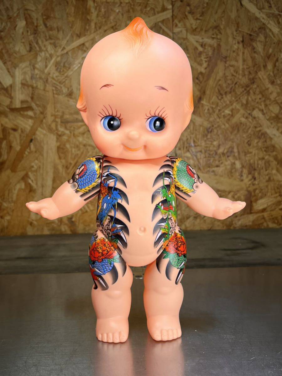 Yahoo!オークション - 刺青 キューピー ソフビ 人形 tattoo キューピー