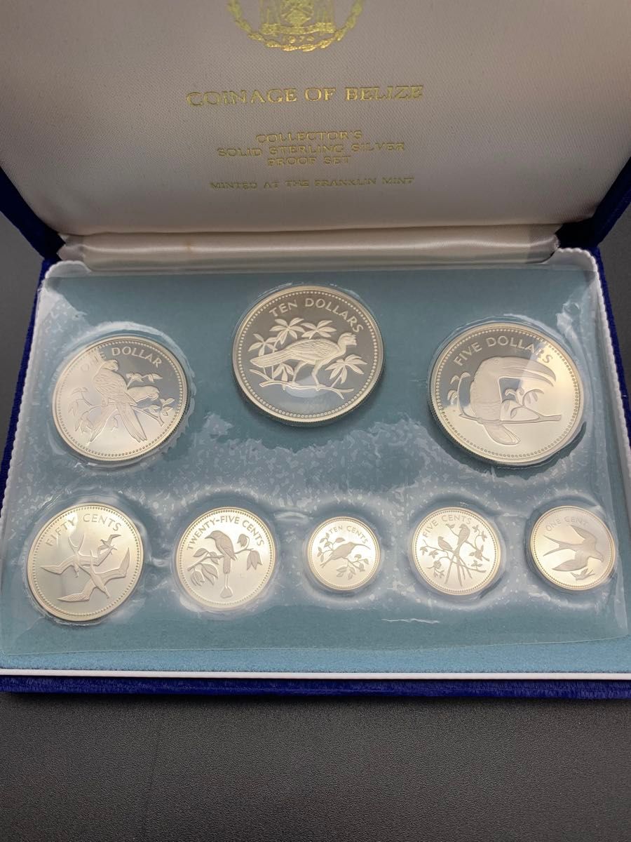 ベリーズ 銀貨 コレクション シルバープルーフセット COINAGE OF