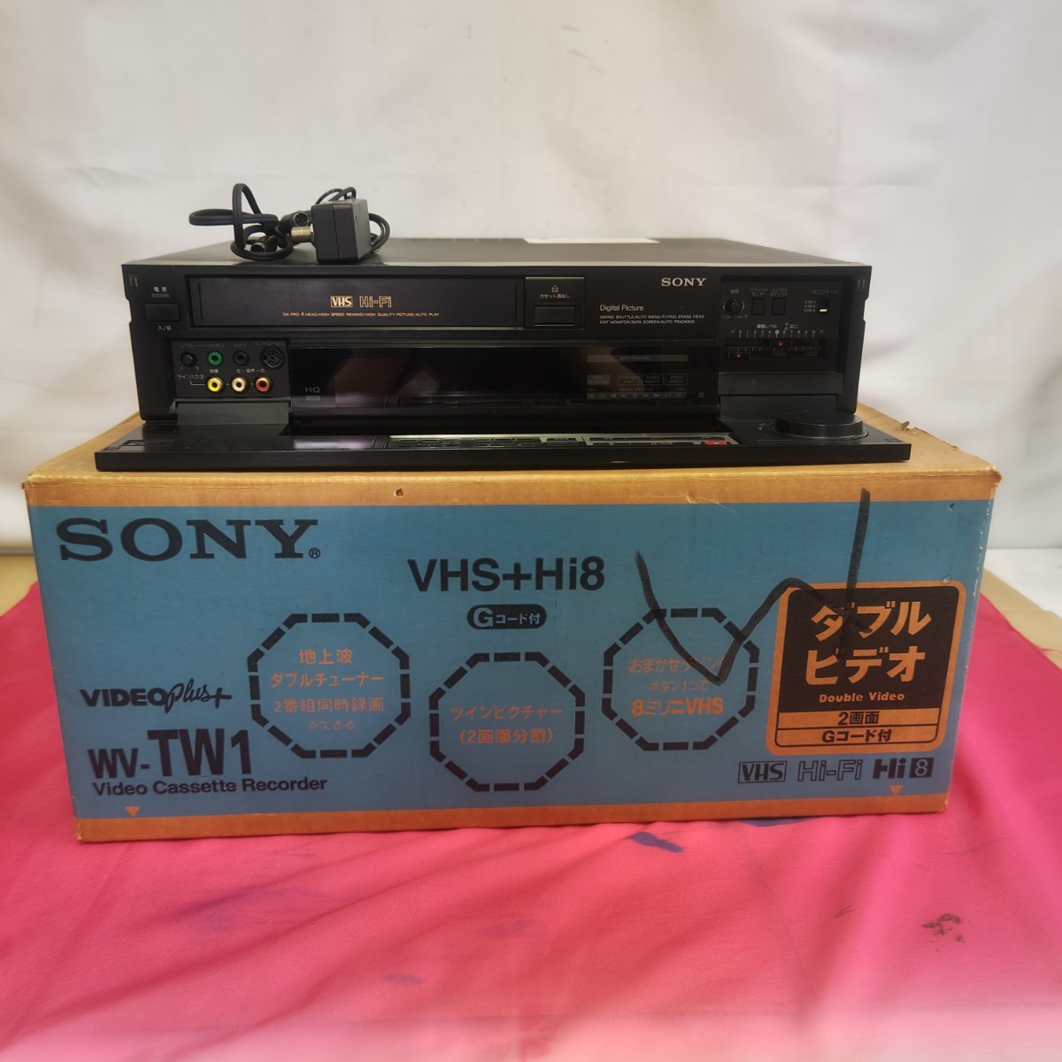 Yahoo!オークション - 【 SONY ビデオカセットレコーダー】ジャンク品