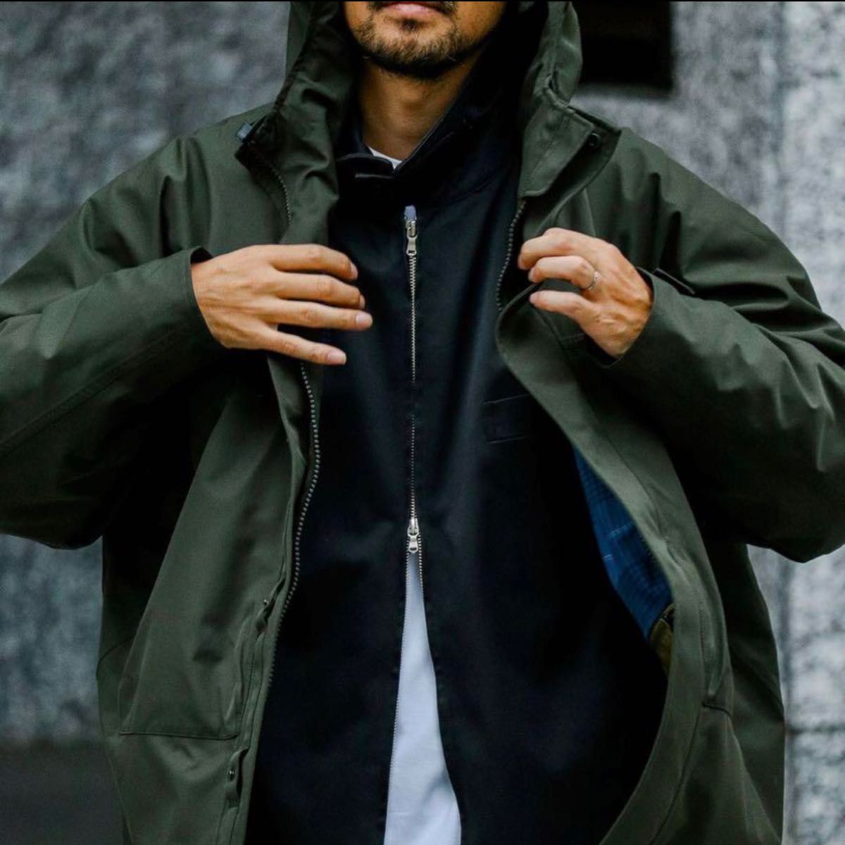 新品 nanamica ナナミカ 2L GORE-TEX Hooded Coat XL｜Yahoo!フリマ