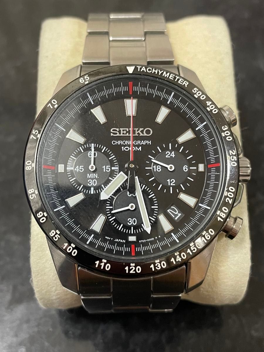 SEIKO クロノグラフ 6T63 00D0｜Yahoo!フリマ（旧PayPayフリマ）