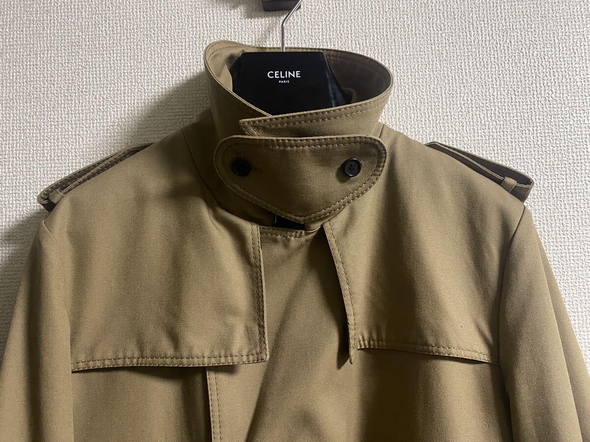04aw votc ディオールオム トレンチコート 美品 48 dior homme エディ