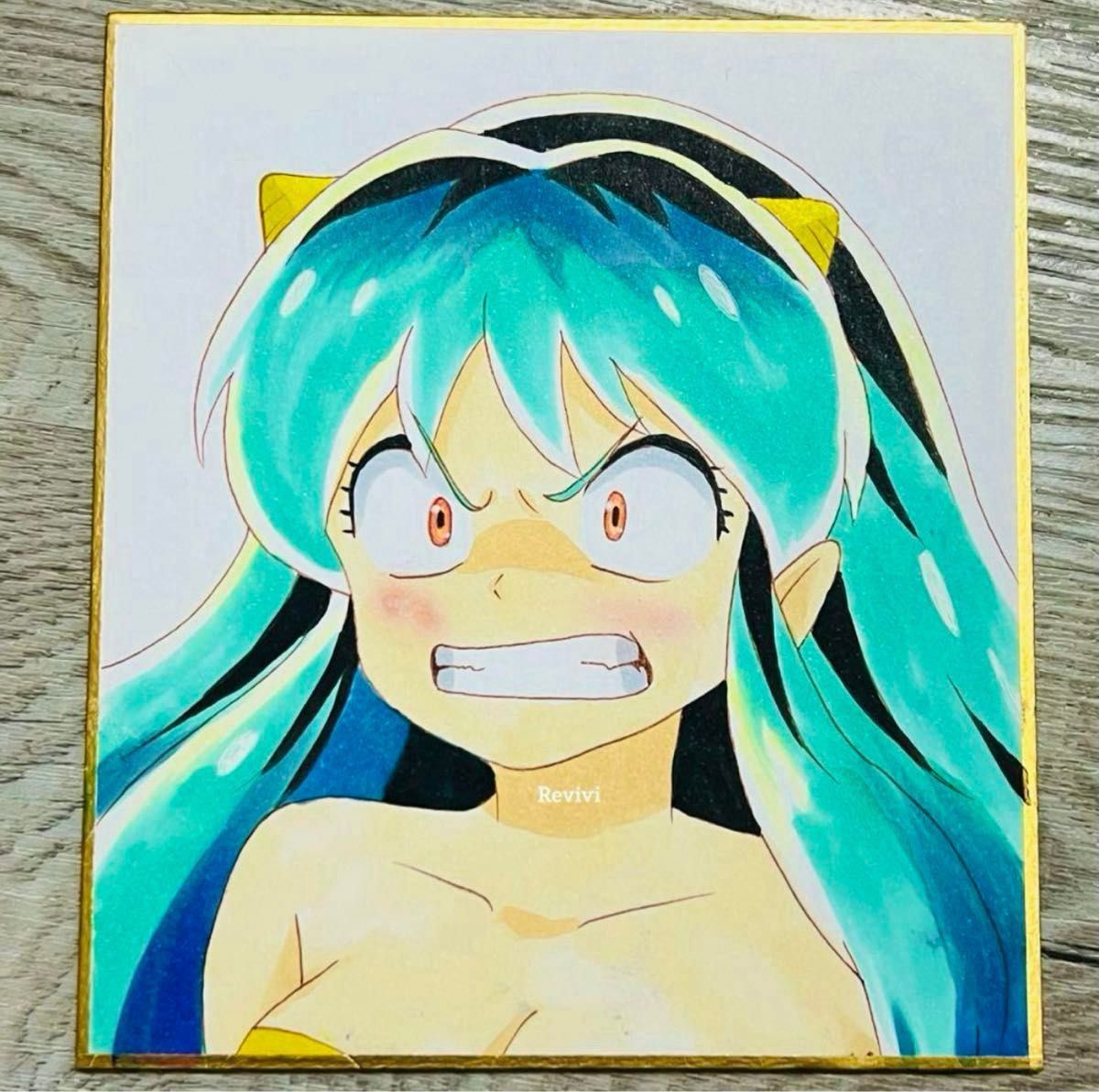 ご専用ページ】No 68-71・74 うる星やつら ラムちゃん手描きイラスト