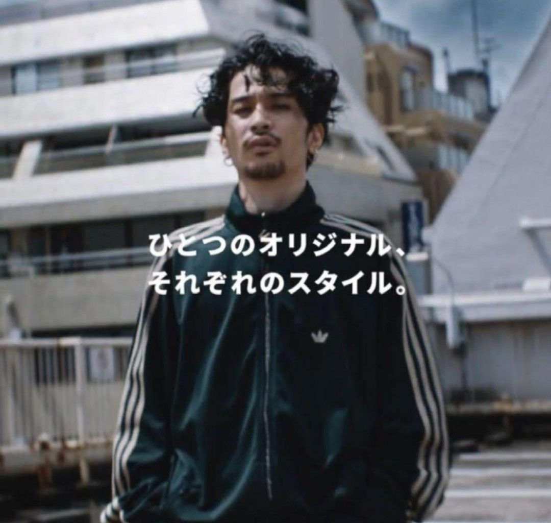 常田大希着用アイテム] トラックジャケット シャドーグリーン 2XL