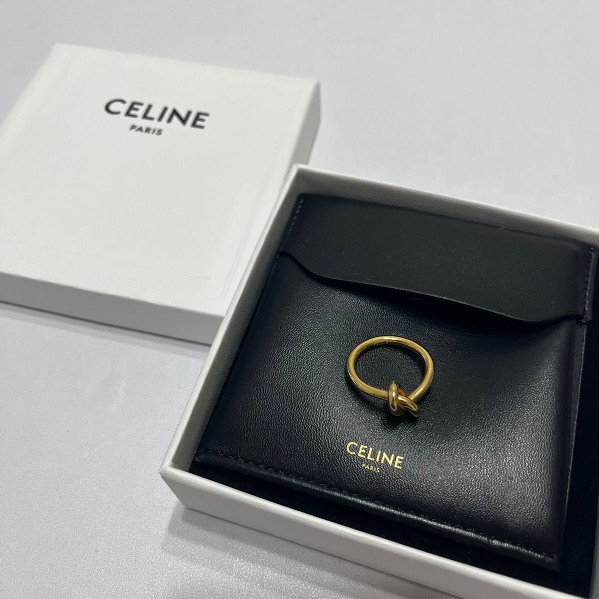 CELINE ノットリング ゴールド｜Yahoo!フリマ（旧PayPayフリマ）