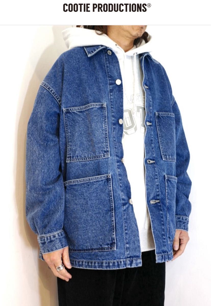 COOTIE 「Denim Coverall（Hard Wash）」 デニム カバーオール｜Yahoo