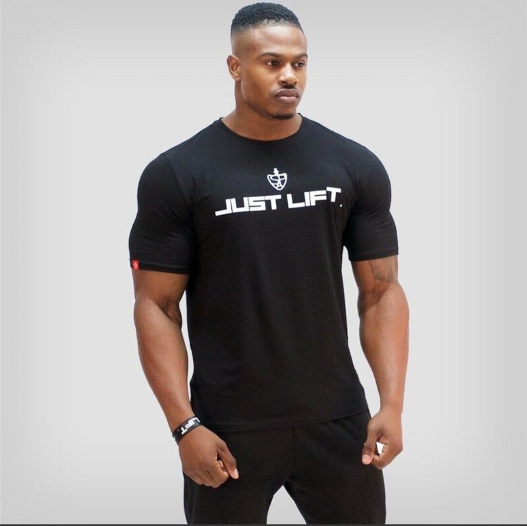 2枚組】JUST LIFT ロゴ Tシャツ 筋トレ GYM/ボディビル ゴールドジム