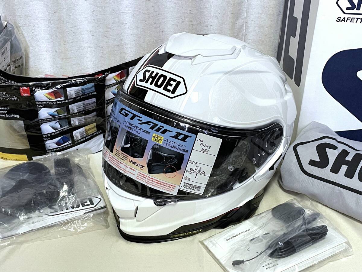 Yahoo!オークション - 【インカム付き】SHOEI GT-Air2 フルフェイスヘ