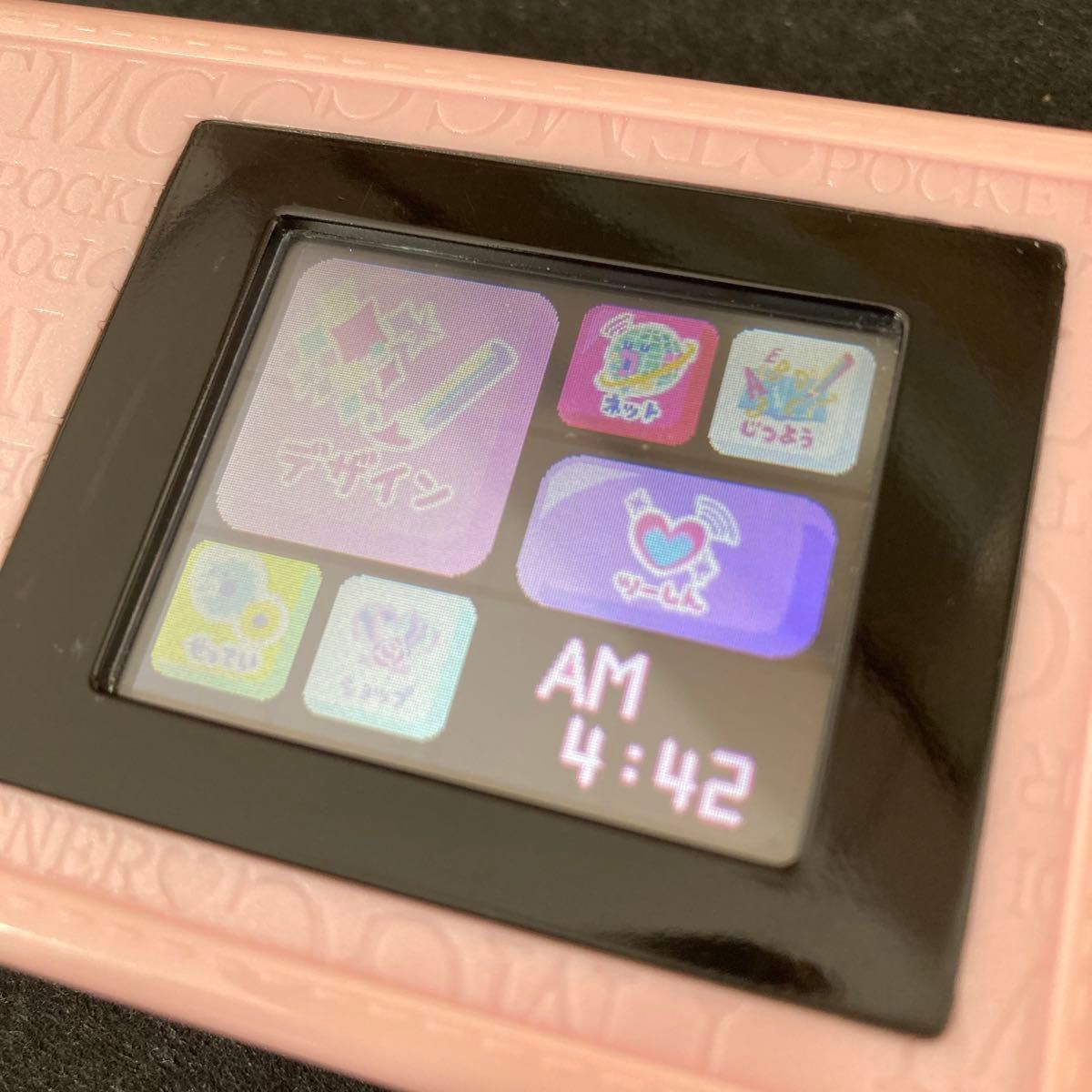 ポケットデザイナー ペンタッチ手帳 たまごっち POCKET DESIGNER