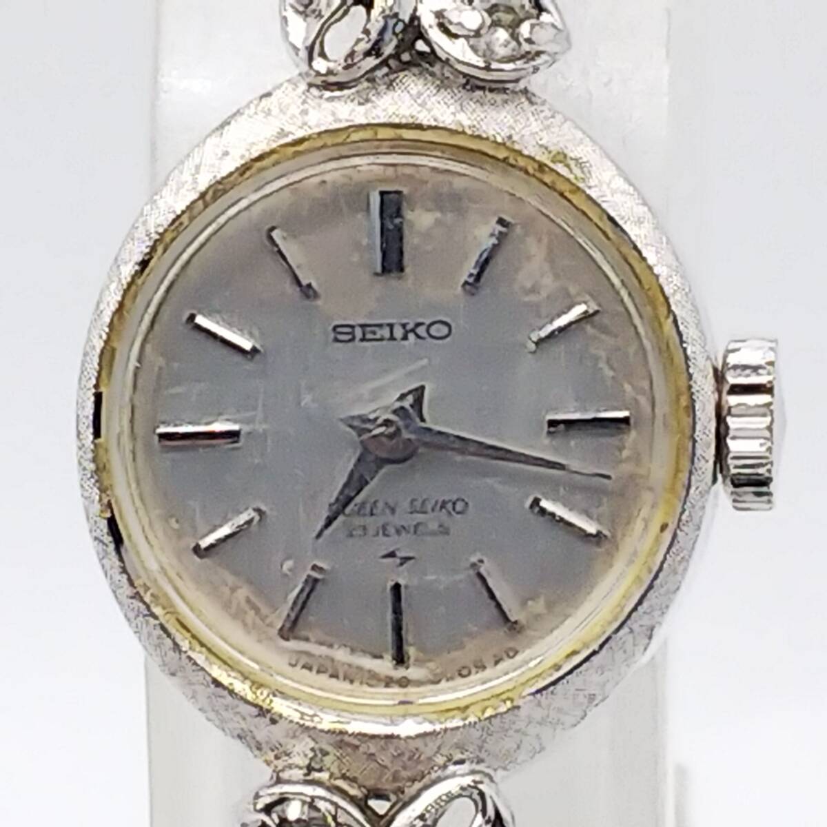 送料無料【手巻き】【動作品】 セイコー SEIKO クイーンセイコー QUEEN