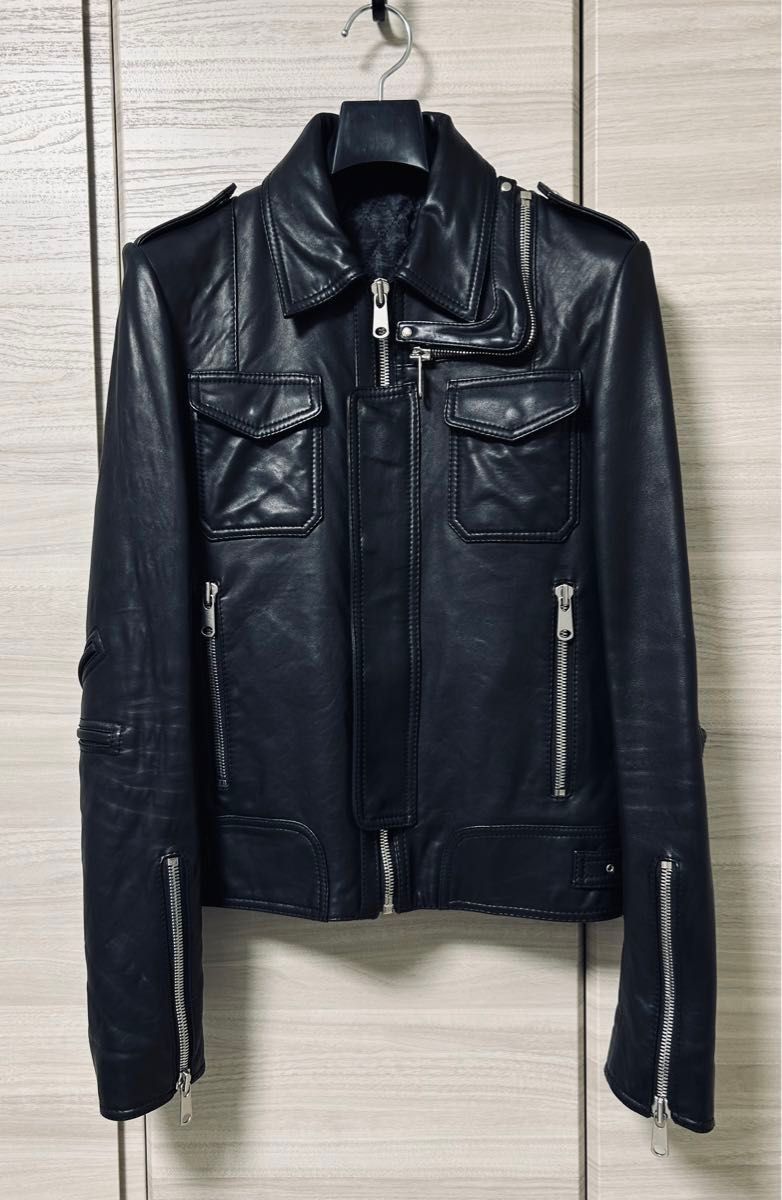 stud homme レザーライダースジャケット｜Yahoo!フリマ（旧PayPayフリマ）