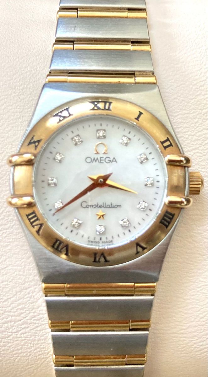 オメガ OMEGA 1262-75 コンステレーション 12Pダイヤ ホワイトシェル