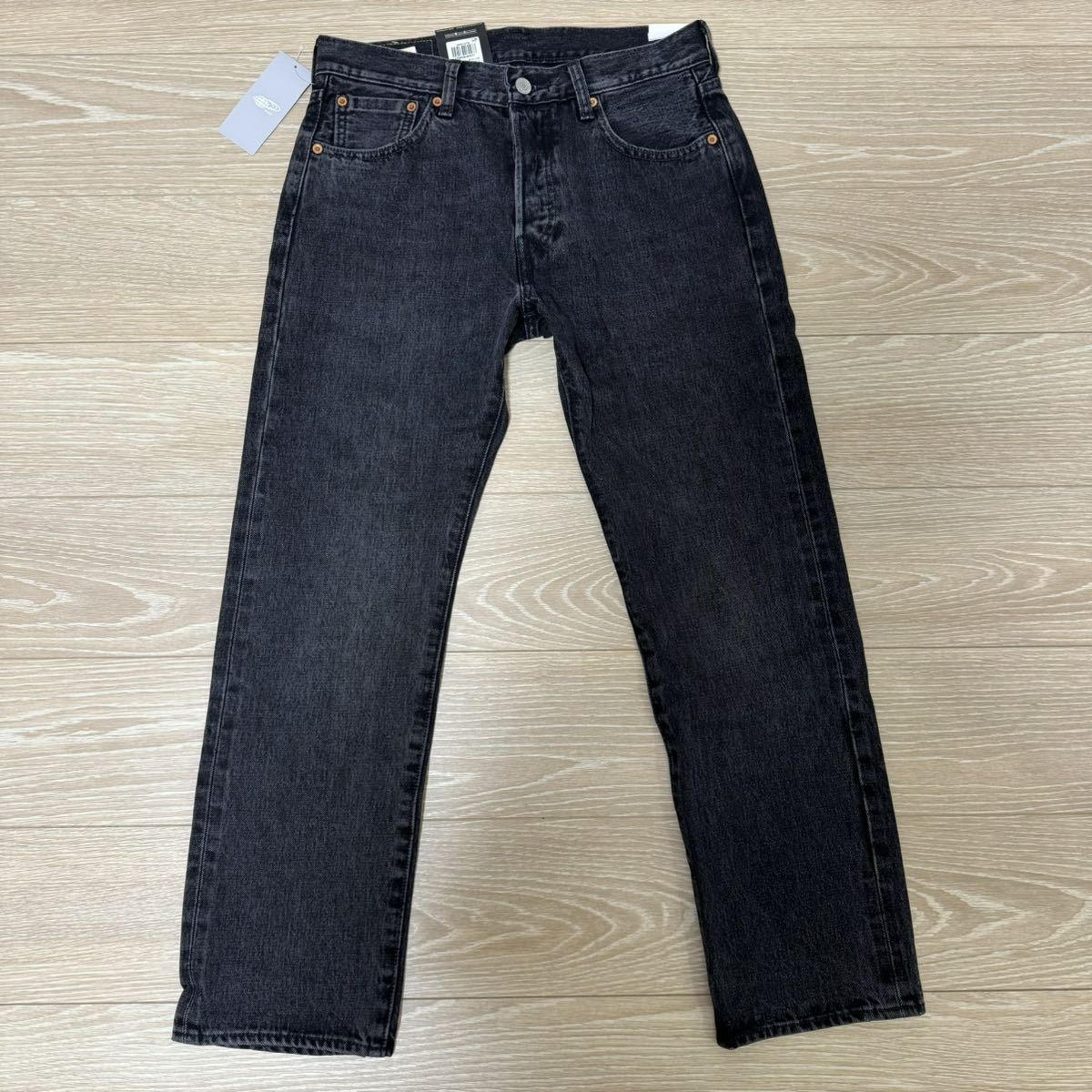 Yahoo!オークション - W30 L28 LEVI'S 501 BLACK BEAMS Limited Editio