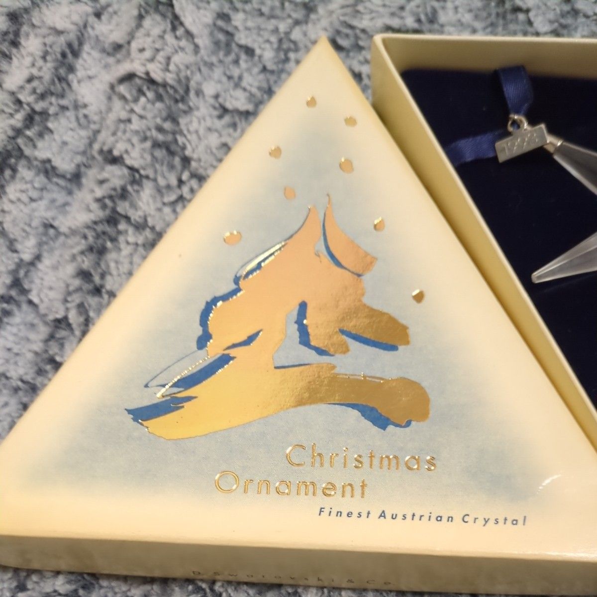 スワロフスキー クリスマスオーナメント 1993年 限定作品 置物