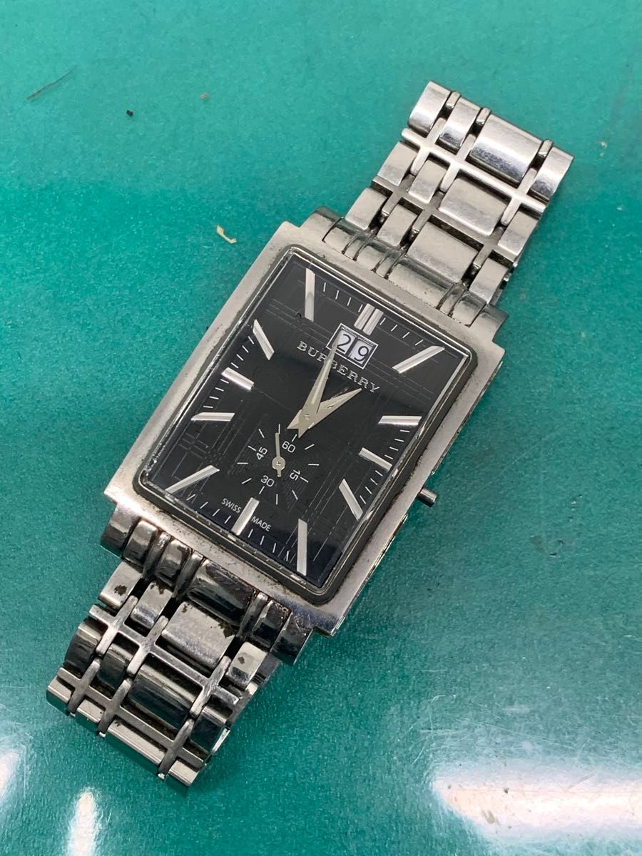 Ⴤ1386 ꕤ希少レア Burberrys バーバリー 腕時計 馬上の騎士 3針 中古