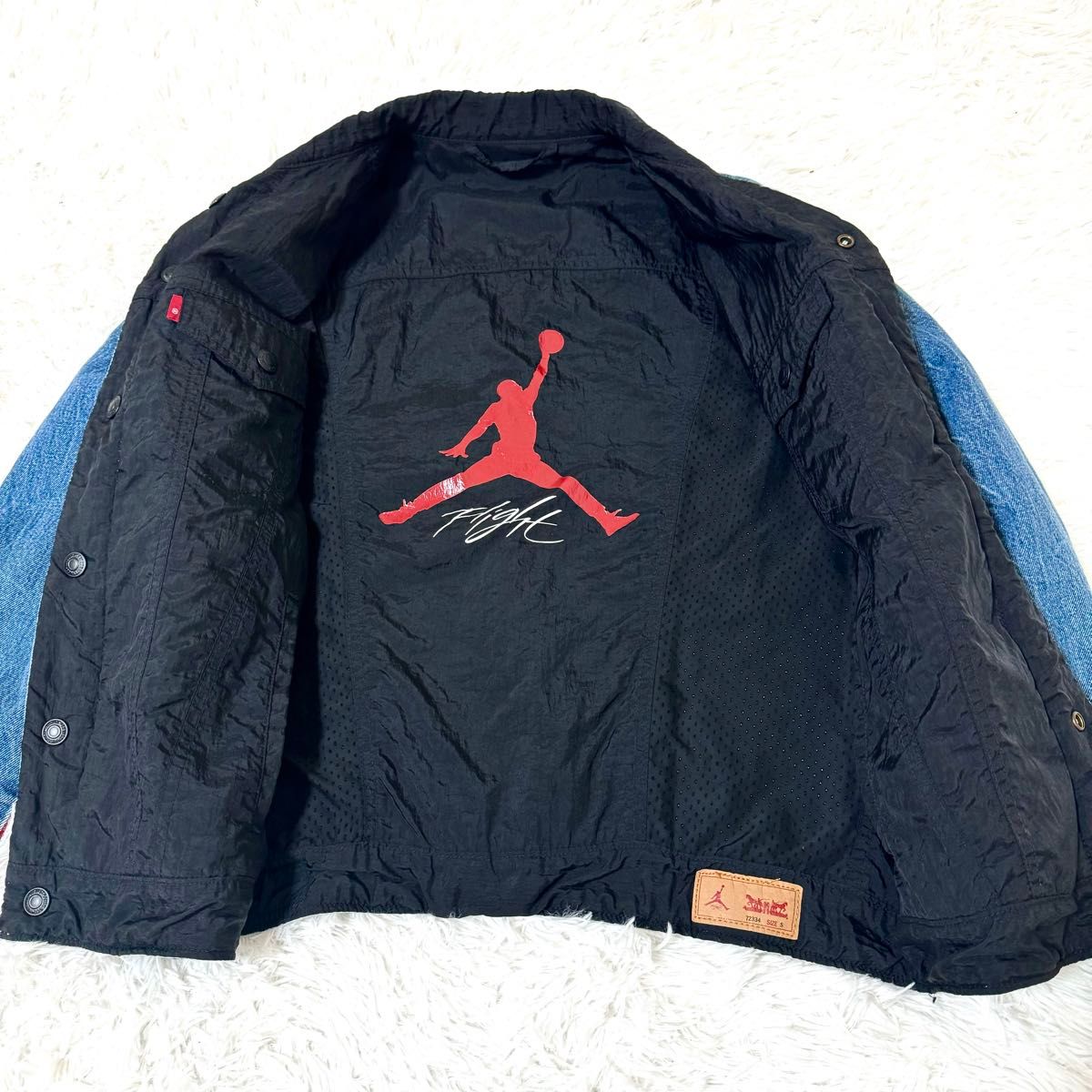 別注 NIKE JORDAN × Levi'sコラボ Gジャン リバーシブル ナイキ