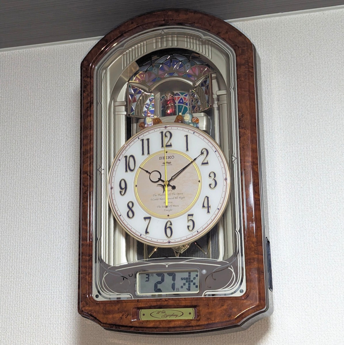Yahoo!オークション - 【動作品】SEIKO WaveSymphony RE556B からくり