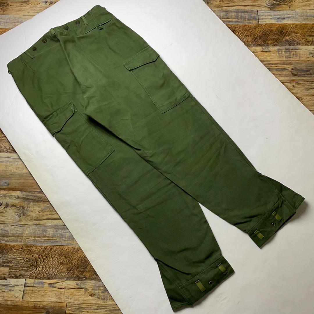 スウェーデン軍 M-59 ユーロミリタリーパンツ ワークパンツ 古着